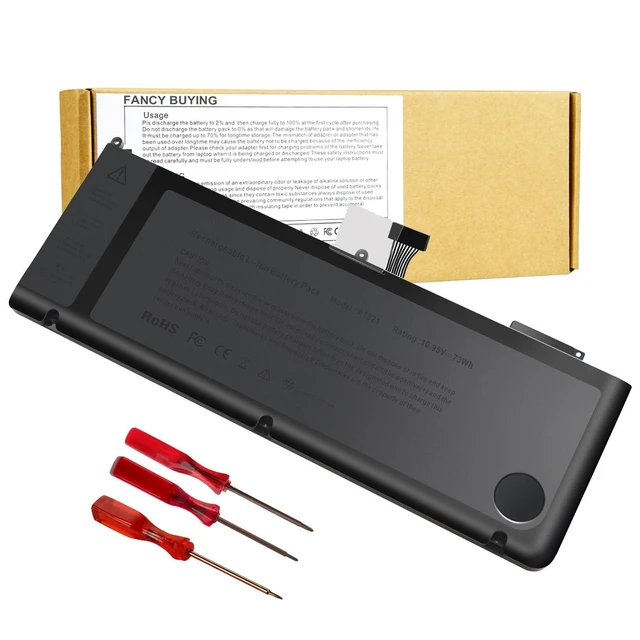 Alt view image 6 of 10 - Fancy Buying A1321 A1286 (Mid 2009 Mid 2010) Laptop Battery for MacBook Pro 15 Inch Battery A1321 A1286 MC371LL/A MC372LL/A MB985 MB986 MC118