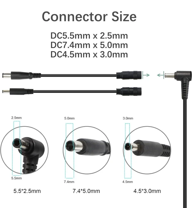 Alt view image 7 of 10 - 180W Laptop Charger for MSI WF76 GE62VR GS63 GS73VR GS63VR GF63 GF65 Thin GF75 GS66 Stealth Gaming Laptop Power Adapter Supply Cord