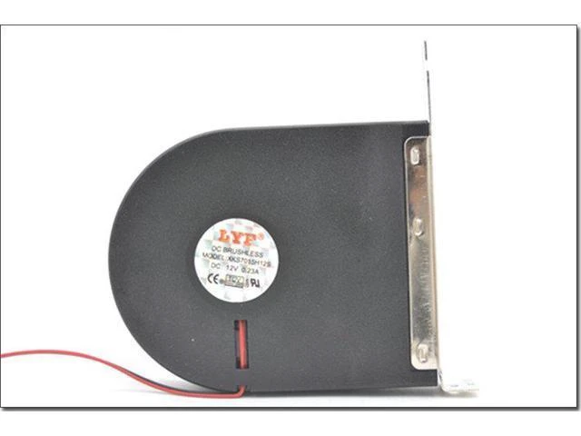 Alt view image 13 of 14 - New turbo fan PCI graphics card exhaust fan server chassis cooling fan high air volume Molex 4D plug