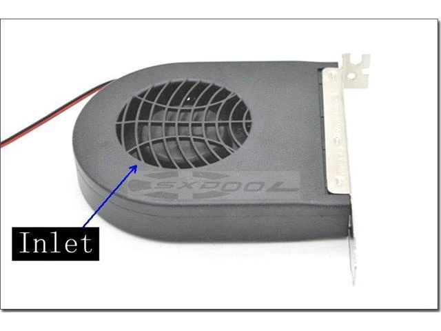 Alt view image 11 of 14 - New turbo fan PCI graphics card exhaust fan server chassis cooling fan high air volume Molex 4D plug