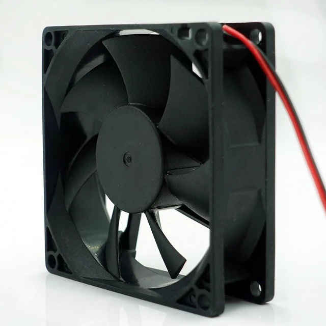 Alt view image 10 of 14 - 80MM DC24V 0.14A 3.4W 8025 Speed 4200RPM KD2408PTB1-6A 8cm Inverter Cooling Fan 80 * 80 * 25MM Switch Cooling Fan (2pin)