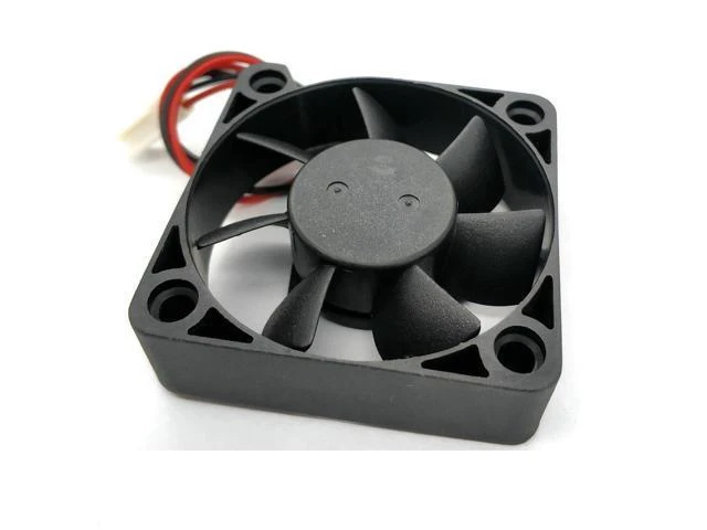 Alt view image 9 of 12 - AD5012HB-D70 ADDA 5CM 5015 12v 0.14a 2wire double ball cooling fan 50x50x15mm