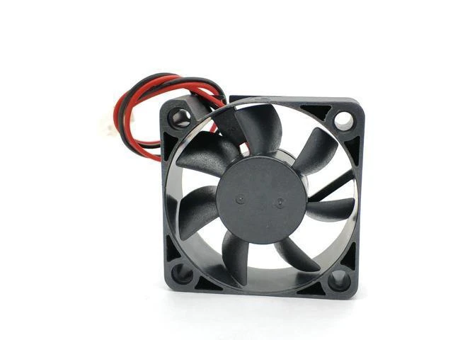 Alt view image 10 of 12 - AD5012HB-D70 ADDA 5CM 5015 12v 0.14a 2wire double ball cooling fan 50x50x15mm