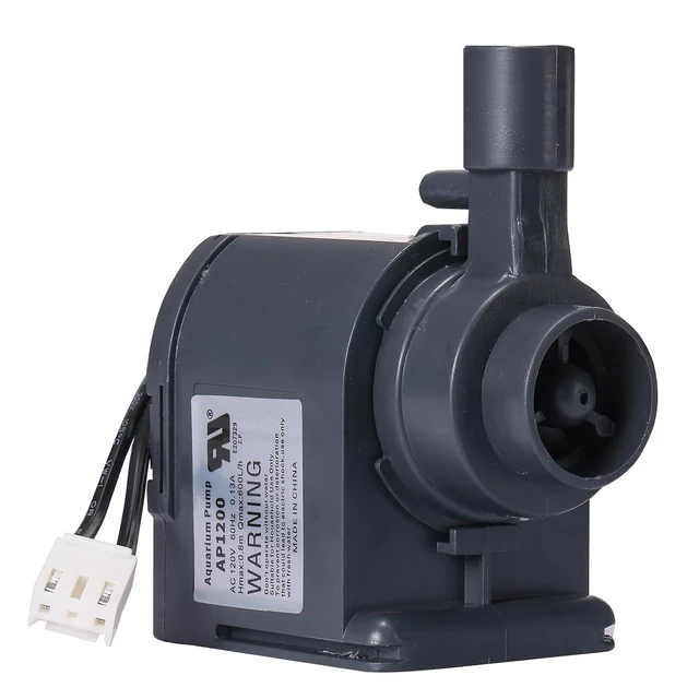 Alt view image 7 of 10 - AP1200 AC120V Commercial large flowing ice machine water pump Small circulation submersible pump Fit for HZB-30F,HZB-38F,HZB-32,HZB-45,HZB-65,HZB-90,HZB-120,HZB-160 Ice Maker 60Hz 0.13A Hmax:0.8m