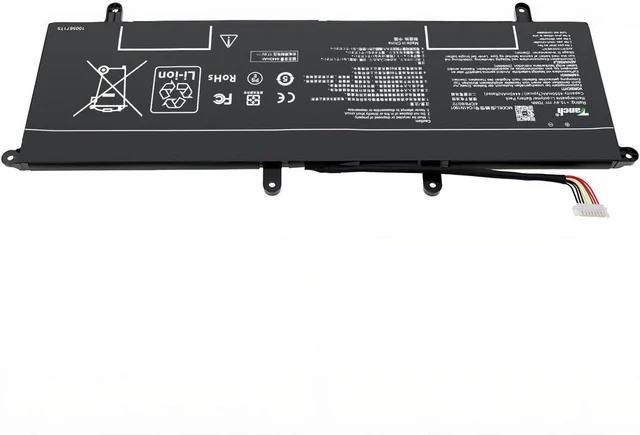Alt view image 8 of 12 - Tanch Laptop Battery C41N1901 0B200-03520000 0B200-03520100 for Asus Zenbook Duo UX481FL 15.4V 4550mAh/70Wh