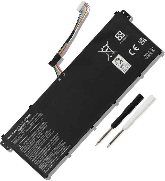 Alt view image 8 of 14 - MULS 53Wh AP20CBL Laptop Battery for Acer Aspire 5 A515-45 Vero AV15-51