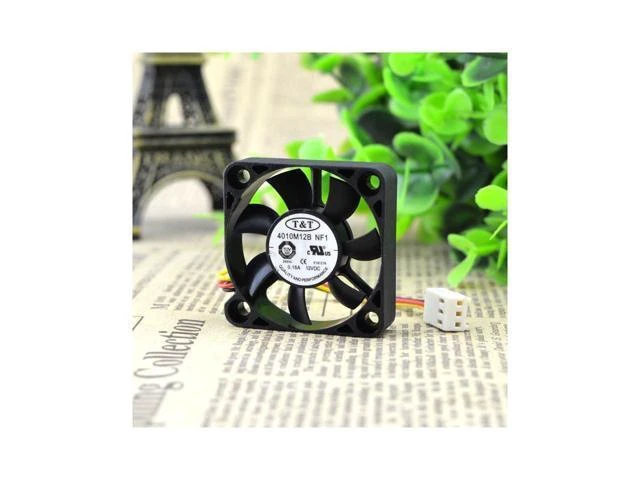 Alt view image 10 of 10 - 4010M12B NF1 4010 12V 0.16A 4cm fan 3-wire dual bead cooling fan
