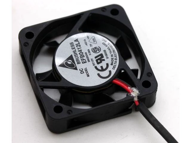 Alt view image 9 of 14 - Original EFB0412LA 4cm best silent quiet 40mm fan 4010 Delta DC 12V 0.08A cpu computer inverter cooling fan axial cooler 40*10mm