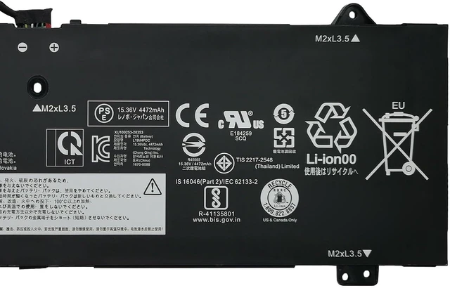 Alt view image 8 of 10 - L19M4PDC Laptop Battery 71Wh 4622mAh 15.36V L19C4PDC
