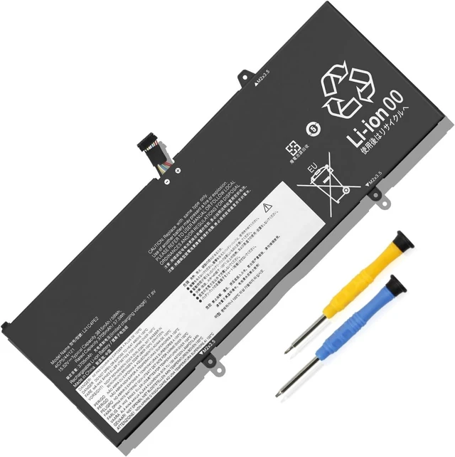 Alt view image 7 of 12 - L21C4PE2 L21M4PE2 L21D4PE1 Laptop Battery for Lenovo Yoga 6-13ALC7 6-13ABR8