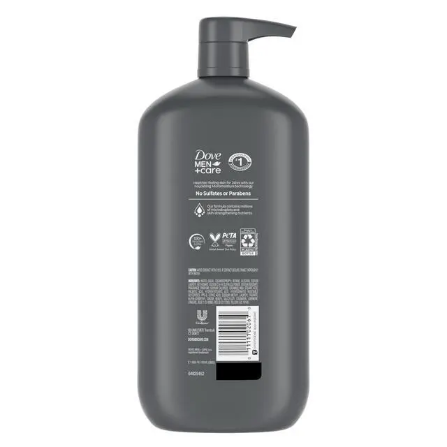 Alt view image 2 of 7 - DOVE MEN + CARE Body and Face Wash Hydrating Clean Comfort Men's Body Wash with 24-Hour Nourishing Micromoisture Technology 30 oz