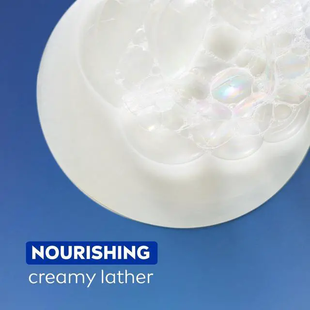 Alt view image 4 of 7 - NIVEA Pampering Coconut and Almond Milk Body Wash with Nourishing Serum, Moisturizing Body Wash for Women, Enriched with Provitamin B5 and Vitamin E, 20 Fl Oz Bottle