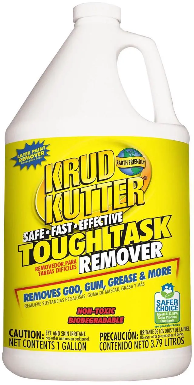 Main image of Krud Kutter Tough Task All Purpose Remover, 1 Gallon, Heavy Duty Cleaner for Adhesive, Grease and Tough Stains, Multi Surface Cleaning Solution for Floors, Walls, Tools and Equipment