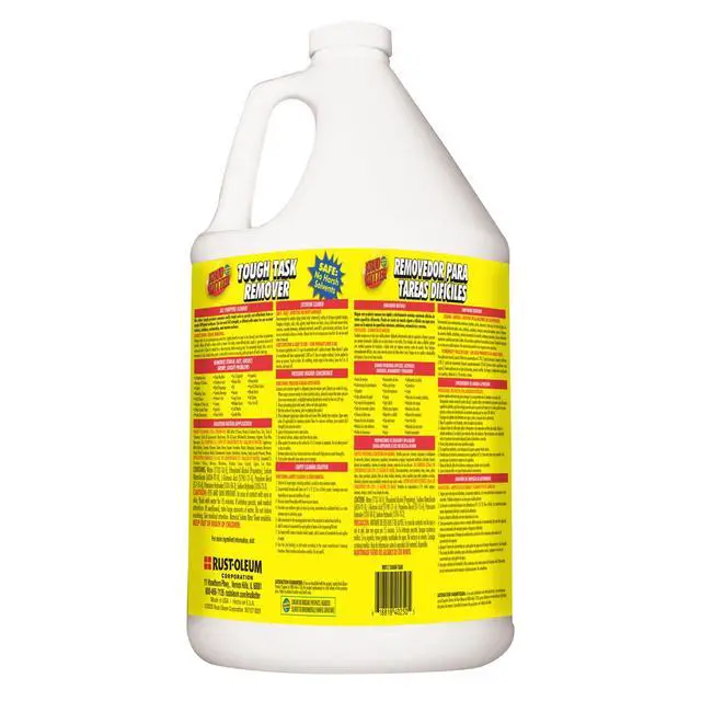 Alt view image 2 of 6 - Krud Kutter Tough Task All Purpose Remover, 1 Gallon, Heavy Duty Cleaner for Adhesive, Grease and Tough Stains, Multi Surface Cleaning Solution for Floors, Walls, Tools and Equipment