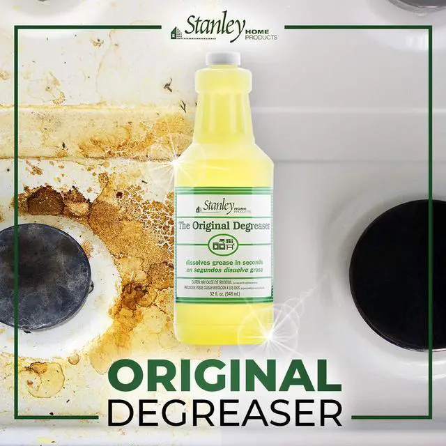 Alt view image 2 of 7 - STANLEY HOME PRODUCTS Original Degreaser - Removes Stubborn Grease & Grime - Powerful Multipurpose Cleaning Solution for Home & Commercial Use (1 Pack)