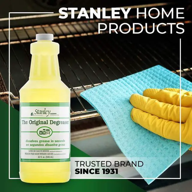 Alt view image 3 of 7 - STANLEY HOME PRODUCTS Original Degreaser - Removes Stubborn Grease & Grime - Powerful Multipurpose Cleaning Solution for Home & Commercial Use (1 Pack)