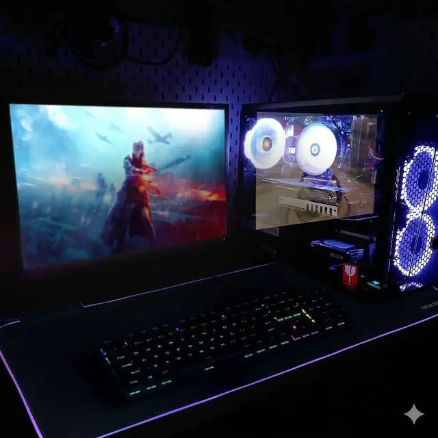 Alt view image 7 of 7 - RGB Large Gaming Mouse Pad with 4Port USB Hub and 13Lighting Modes, Computer Keyboard Mouse Pad, Oversize Anti-Slip Rubber Base Mouse Mat for Computer PC Games (31.5 x 11.81 in Black,0.15in Thick)