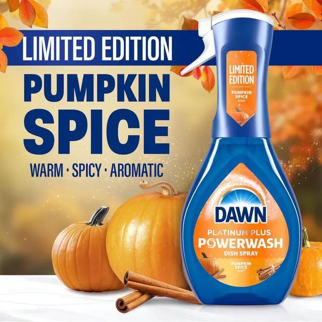 Alt view image 2 of 7 - Dawn Powerwash Spray, Dish Soap, Dishwashing Liquid, Pumpkin Spice, 1 Starter Kit, 16 Fl Oz