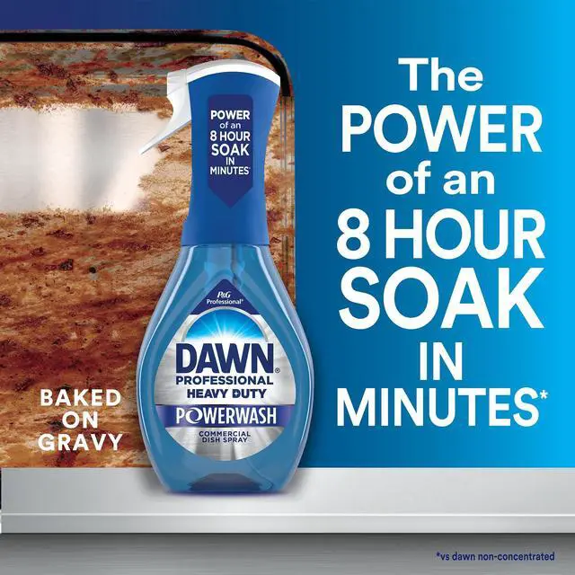 Alt view image 3 of 7 - Dawn PRO Heavy Duty Powerwash, Bulk Foaming Dish Spray for Cleaning Burnt-On Grease in Commercial Kitchens, 16 fl oz (Case of 6)