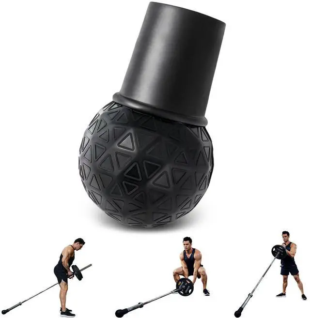 Main image of CONREDA Landmine Attachment for Barbell, Portable Landmine Base for 2" Olympic Bars, Non-Slip Rubber Barbell Landmine Attachment for T-Bar Row, Press, Squat, Rotation, Home Gym Equipment