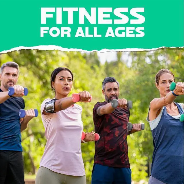 Alt view image 7 of 7 - Yes4All 5 lbs Dumbbells Neoprene with Non Slip Grip Great for Total Body Workout Total Weight: 10 lbs (Set of 2)