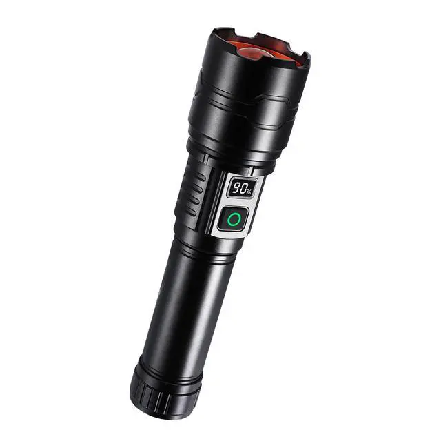 Alt view image 7 of 7 - VAVOFO Rechargeable LED Flashlight High Lumens, 5 Modes Tactical Flashlight with Zoomable Bright Light, USB C Flashlight for Camping Hiking Emergency