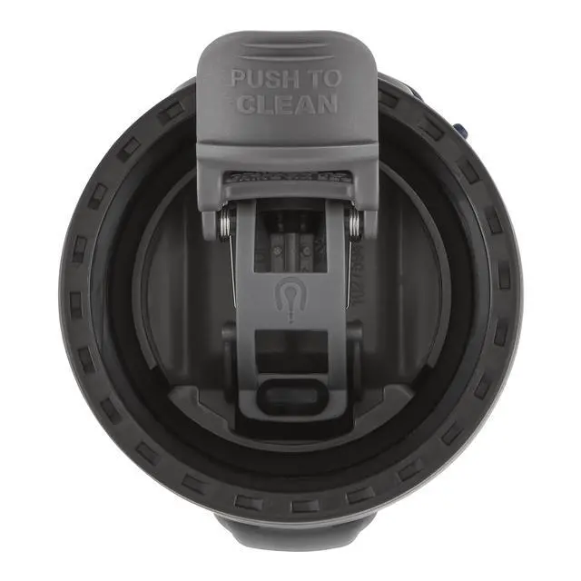 Alt view image 7 of 7 - Contigo Cortland Chill 2.0 Blueberry Stainless Steel Water Bottle Vacuum-Insulated Spill-Proof Lid 24oz Ideal for Hot or Cold Drinks Interchangeable Lid Perfect for Kids & Adults