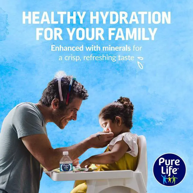 Alt view image 4 of 6 - Pure Life Purified Bottled Water, 24 Pack - Still Drinking Water Enhanced with Minerals for a Crisp Taste - 8 Fl Oz - Toy Story 5 Packaging Graphics