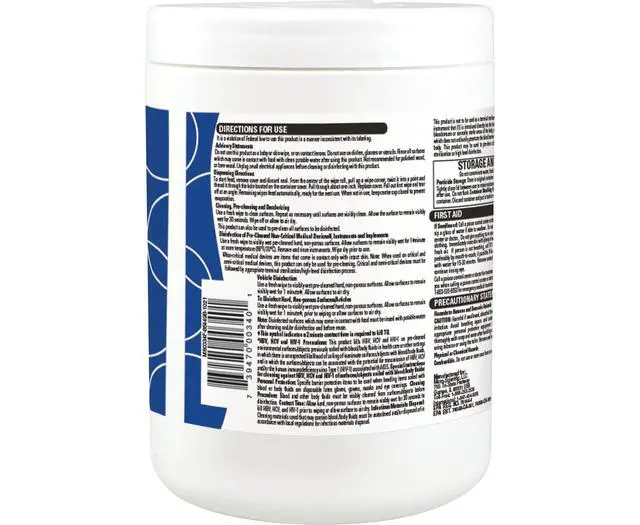 Alt view image 2 of 7 - Micro-Scientific Opti-Cide Max Disinfecting Wipes (2 Pack) - 320 Wipes - Hospital Grade EPA Registered Disinfectant Cleaner