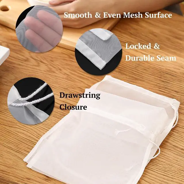 Alt view image 5 of 6 - PRINKROOMY Double-Layer Steel Wire Cleaning Cloth - Non-Scratch Wire Dishcloth Rag Heavy Duty Scrub Pads Multi-Purpose Silver Mesh Scouring Pads for Dishes, Pots, Pans (20PCS)