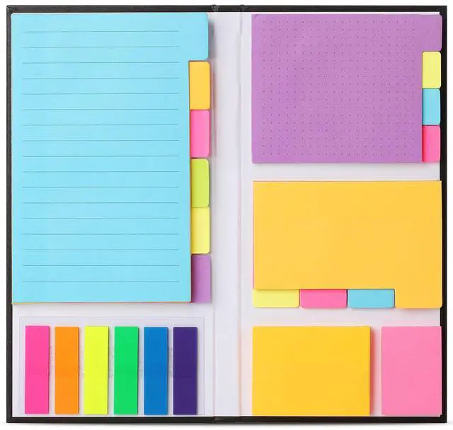 Main image of Mr. Pen- Sticky Notes Set, 410 Pack, Ruled, Dotted & Blank Notes