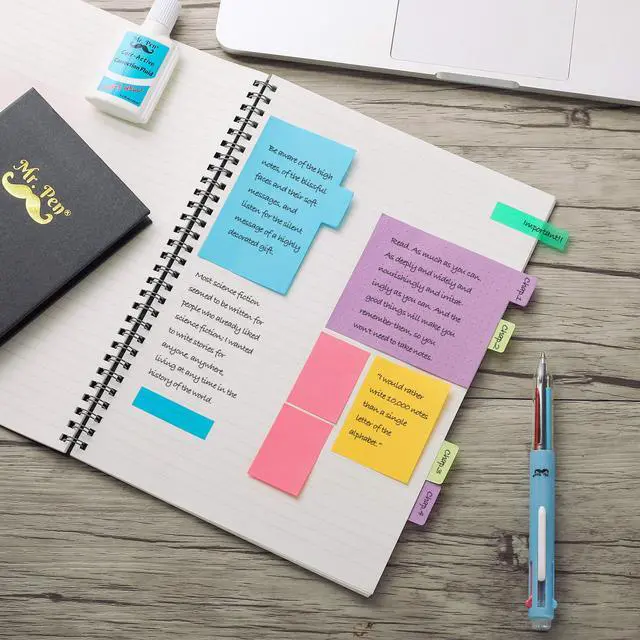 Alt view image 5 of 7 - Mr. Pen- Sticky Notes Set, 410 Pack, Ruled, Dotted & Blank Notes