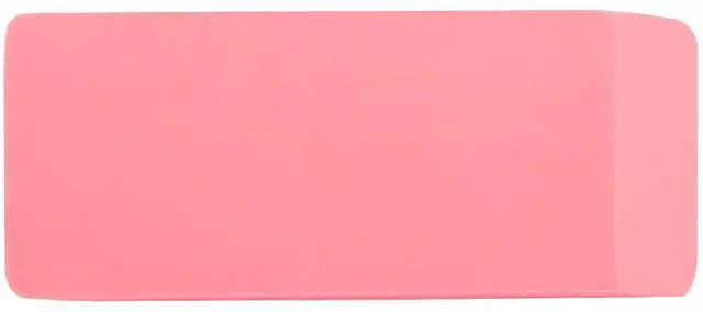 Alt view image 2 of 4 - Amazon Basics Rectangular Erasers for School and Office, Pink, Art Eraser for Drawing, Stationery Supplies, 24 Count