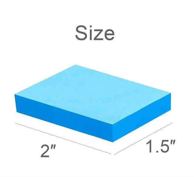 Alt view image 2 of 6 - Mini Sticky Notes 1.5x2 Inches, Bright Colors Self-Stick Pads, 24 Pack, 75 Sheets/Pad,1800 Sheets