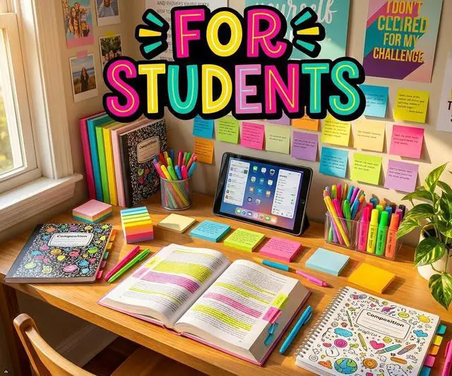 Alt view image 5 of 7 - (24 Pads) Sticky Notes 3x3 Inches,Bright Colors Self-Stick Pads, Easy to Post for Home, Office, Notebook