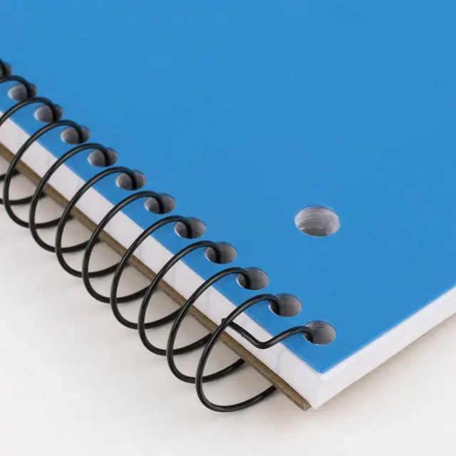 Alt view image 6 of 7 - Mead Spiral Notebooks, 1 Subject, Wide Ruled Paper, 8" x 10-1/2", 100 Sheets, Assorted Colors, 5 Pack (930093)