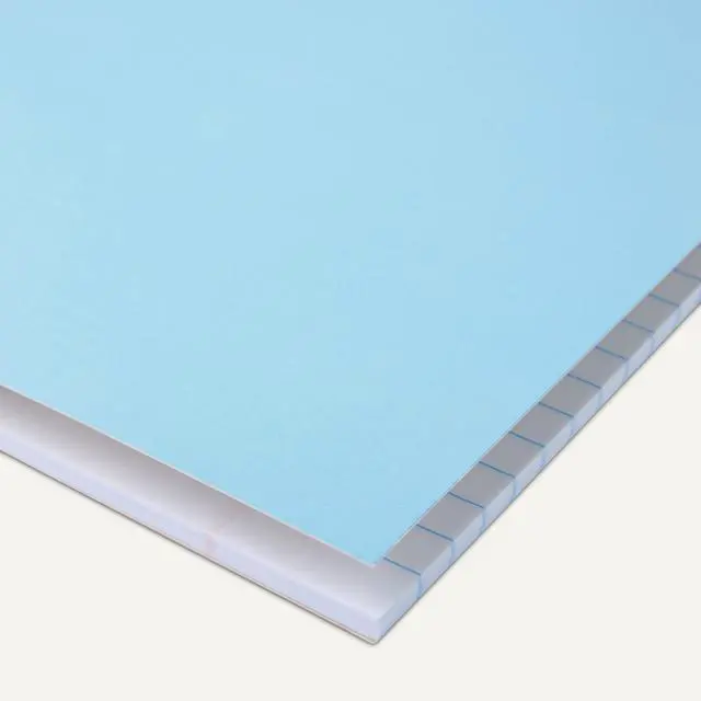 Alt view image 3 of 5 - Amazon Basics Wide Ruled Spiral Notebook, For Work and School, 70 Sheets, 8" x 10.5", 3 pack, Assorted Pastel Solid Colors