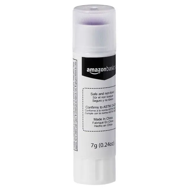 Alt view image 3 of 3 - Amazon Basics Purple Washable School Glue Sticks for Classroom Supplies and Crafting, Dries Clear, 0.24-oz Stick, 30-Pack