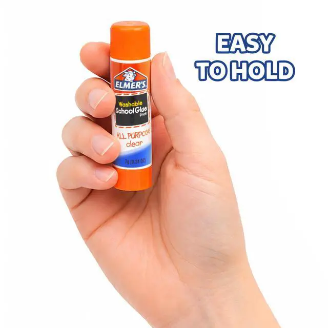 Alt view image 3 of 7 - Elmer's All Purpose School Glue Sticks, Acid-Free and Washable, 7 Grams, 60 Count - Arts & Crafts, Projects, #1 Teacher Brand