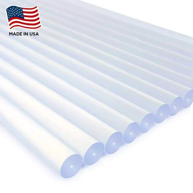 Alt view image 2 of 4 - AdTech Hot Glue Sticks 10" Full Size, Clear, 24 Sticks