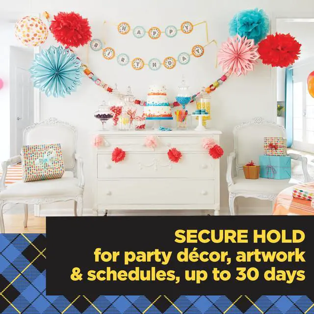 Alt view image 6 of 7 - Scotch Wall-Safe Tape, 1 Dispenser Roll, Removable Wall Safe Tape, for Hanging Photos, Art, Décor, 3/4 in x 650 in
