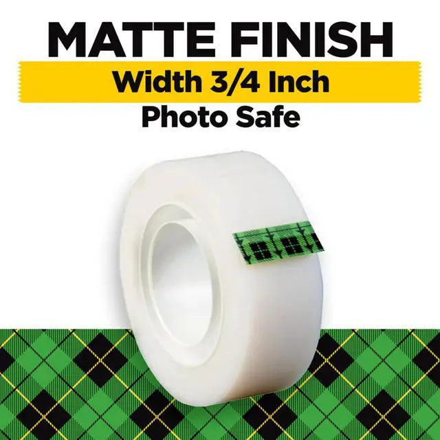 Alt view image 2 of 7 - Scotch Magic Tape, Invisible, Home Office Supplies and Back to School Supplies for College and Classrooms, 12 Rolls