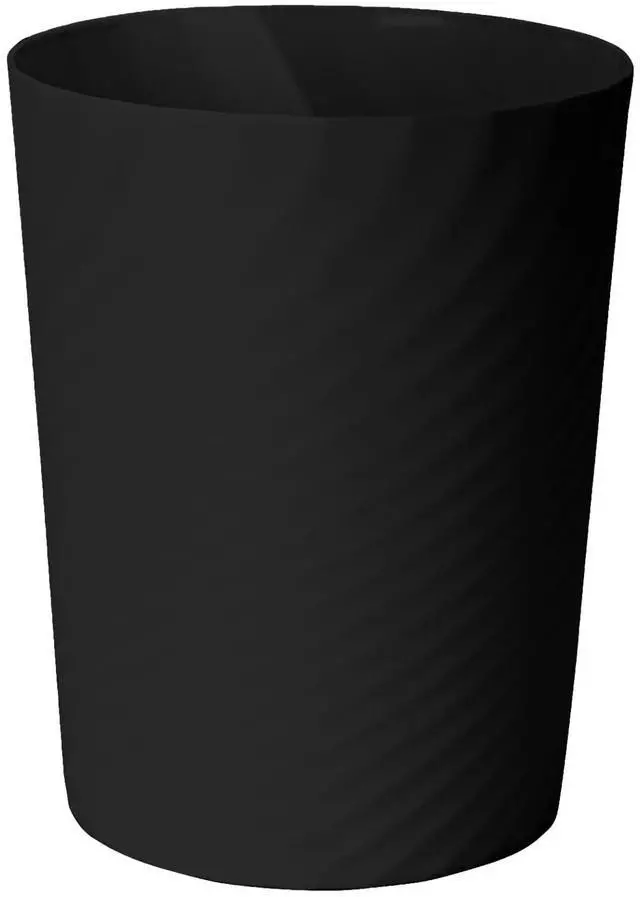 Main image of TEIUKAX Hand Trash Can - Small Waste basketbin - 1.8 Gallon- for Office,Home,Bathroom,Kitchen - Black