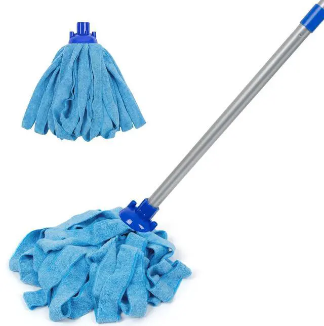 Main image of Mop, Microfiber Cloth Mops for Floor Cleaning, Small Mop with 2 Refills