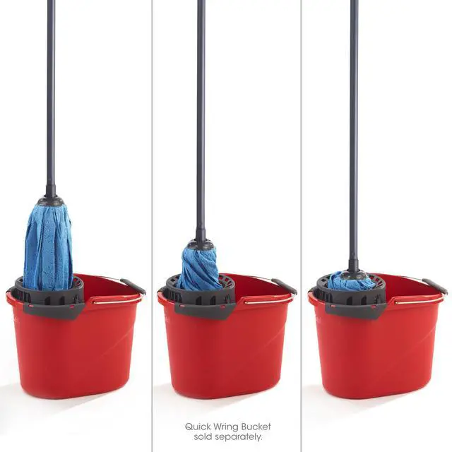 Alt view image 5 of 5 - O-Cedar Microfiber Cloth Mop Refill, Blue
