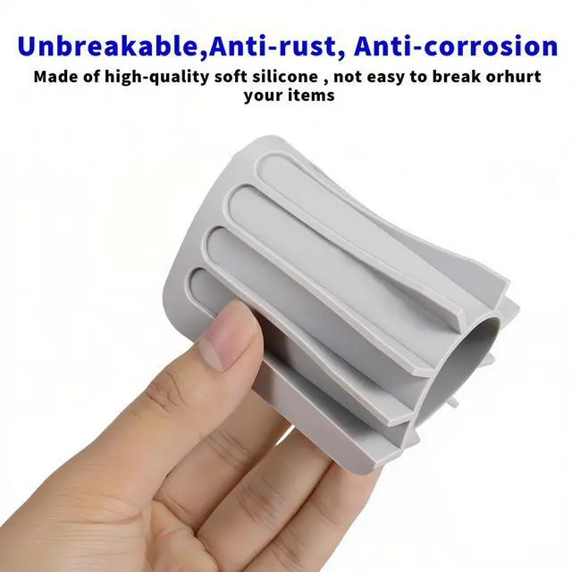 Alt view image 7 of 7 - Eduftis 2Pcs Self Draining Soap Dishes, Soap Dish for Bathroom Sink, Premium Silicone Soap Holder, Bathroom, Kitchen, Sponges, Keep Soaps Bars Dry Clean, Extend Life Easy Clean Non - Slip Design
