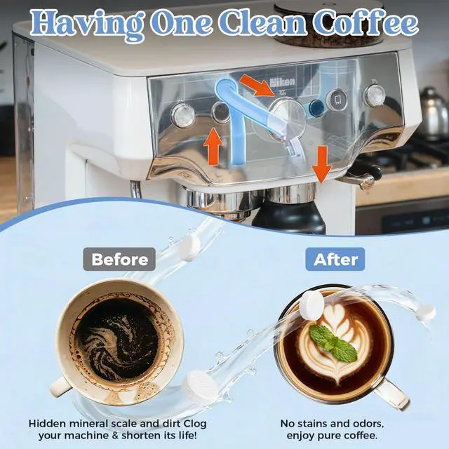 Alt view image 6 of 7 - 24 Coffee Maker Cleaner Descaler Tablets for Coffee Pot & Coffe Machine