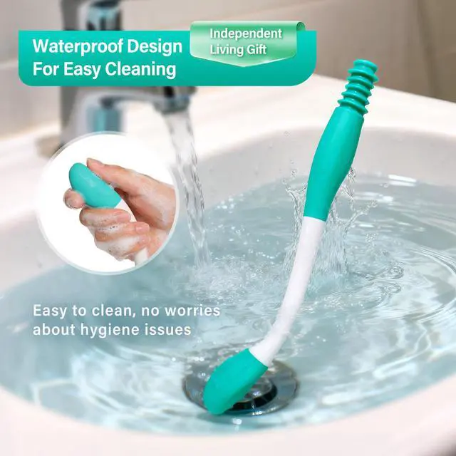 Alt view image 5 of 7 - Fanwer Toilet Aids for Wiping,Long Reach Comfort Bottom Buddy Extends Your Reach Over 15",Butt Wiper for Disabled,Elderly
