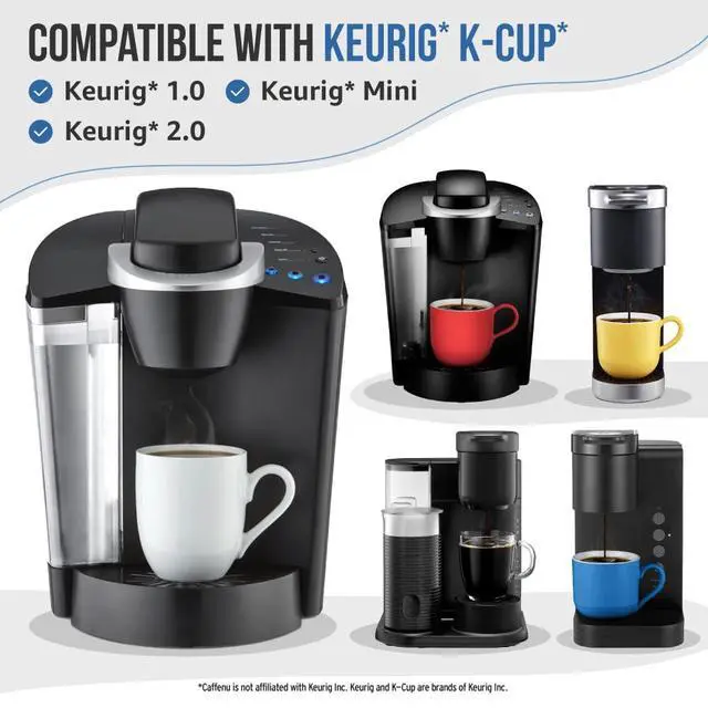 Alt view image 7 of 7 - Caffenu Keurig Compatible Cleaning Rinse Pods, 8-Pod Cleaner Kit, 1.0 & 2.0