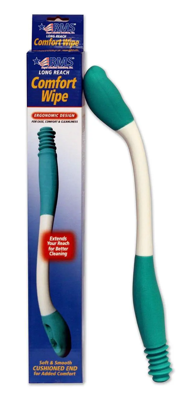 Alt view image 7 of 7 - RMS Long Reach Comfort Wipe - Self Assist Toilet Aid, Ideal Daily Living Bathroom Aid for Limited Mobility